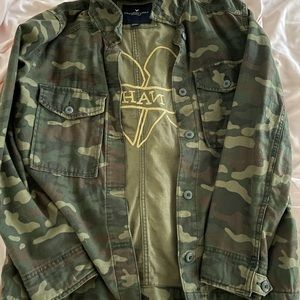 Camo jacket from American eagle.